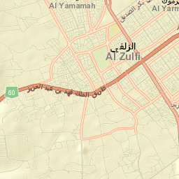 Az Zulfī Street Map