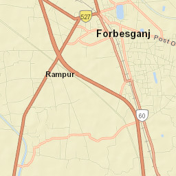 Forbesganj Street Map
