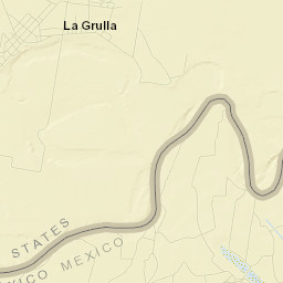 La Grulla Street Map