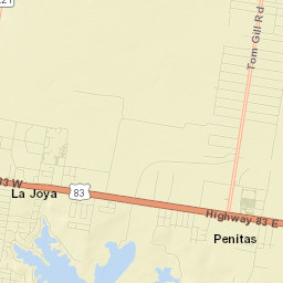 La Joya Street Map