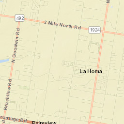 La Homa Street Map