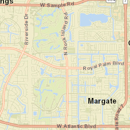 Margate Street Map