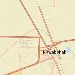 Nawabshah Street Map