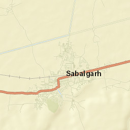 Sabalgarh Street Map