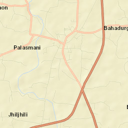Bahadurganj Street Map