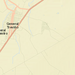 General Treviño Street Map