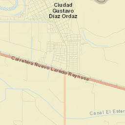 Ciudad Gustavo Díaz Ordaz Street Map