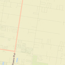 North Alamo Street Map