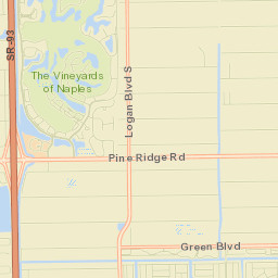 Vineyards Street Map