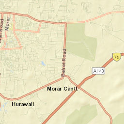 Morar Street Map
