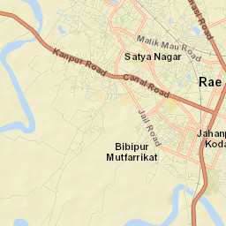 Raebareli Street Map
