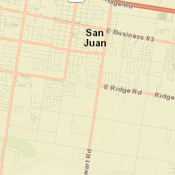 San Juan Street Map