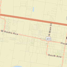 Donna Street Map