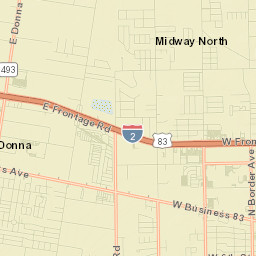 Midway North Street Map
