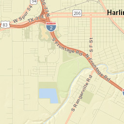 Harlingen Street Map