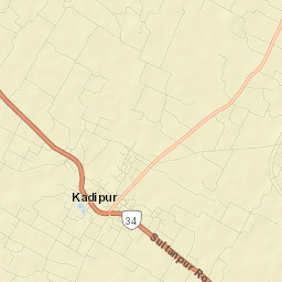 Kadipur Street Map