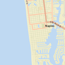 Naples Street Map