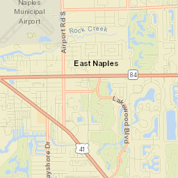 East Naples Street Map