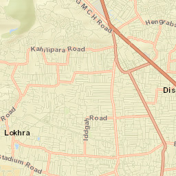 Dispur Street Map