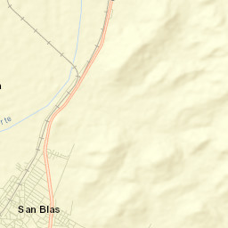 San Blas Street Map