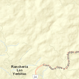 Las Yerbitas [Aserradero] Street Map