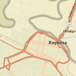 Hidalgo Street Map