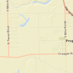 Progreso Street Map