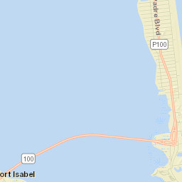 South Padre Island Street Map