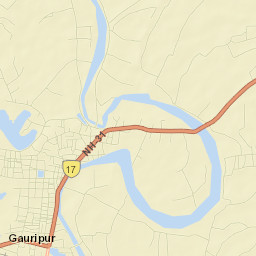Gauripur Street Map