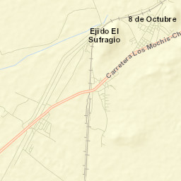 Lázaro Cárdenas Street Map