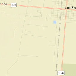 Los Fresnos Street Map
