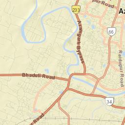Azamgarh Street Map