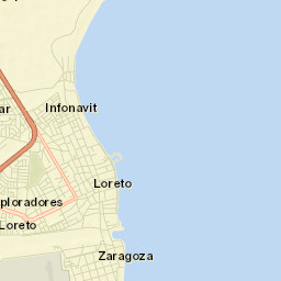 Loreto Street Map