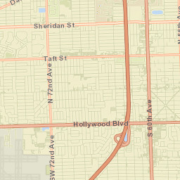 Pembroke Pines Street Map