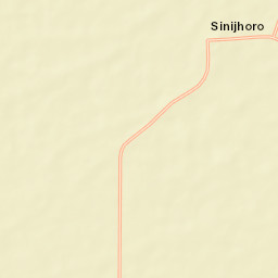 Sinjhoro Street Map