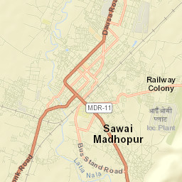 Sawai Madhopur Street Map