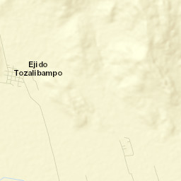 Ejido Tosalibampo Street Map
