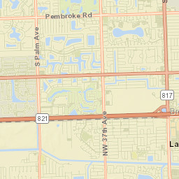 Miramar, Florida Street Map