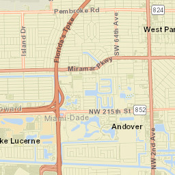 Miramar Street Map