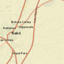 Kekri Street Map