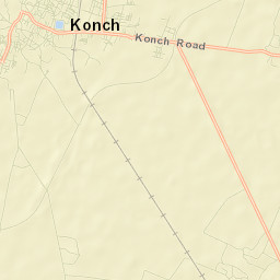 Konch Street Map