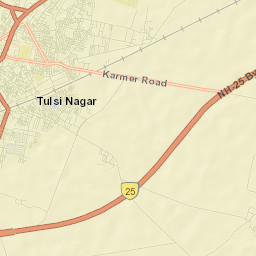 Orai Street Map
