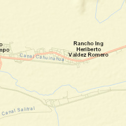 Ejido Cohuibampo Street Map