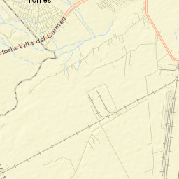 Las Torres Street Map