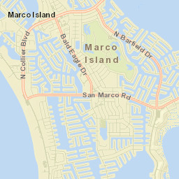 Marco Island Street Map