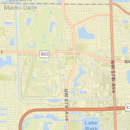 Country Club Street Map