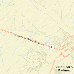 General Zuazua Street Map