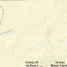 Marín Street Map