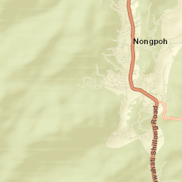 Nongpoh Street Map