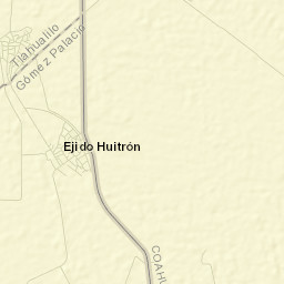 Huitrón Street Map